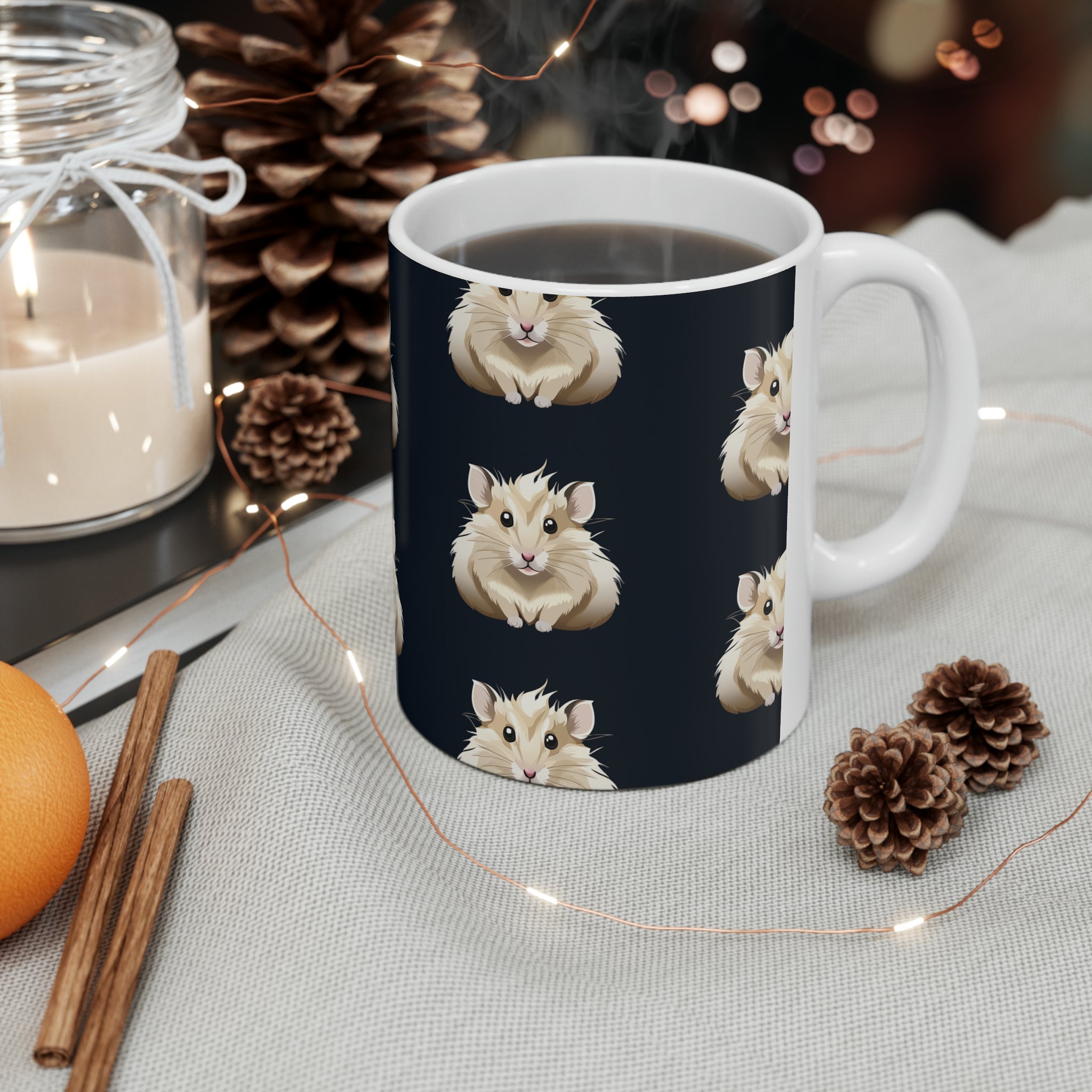 Cute Hamster Mug | Hamster Coffee Mug | Cute Hamster Gifts | Funny Hamster Presents | Hamster Mug 11oz