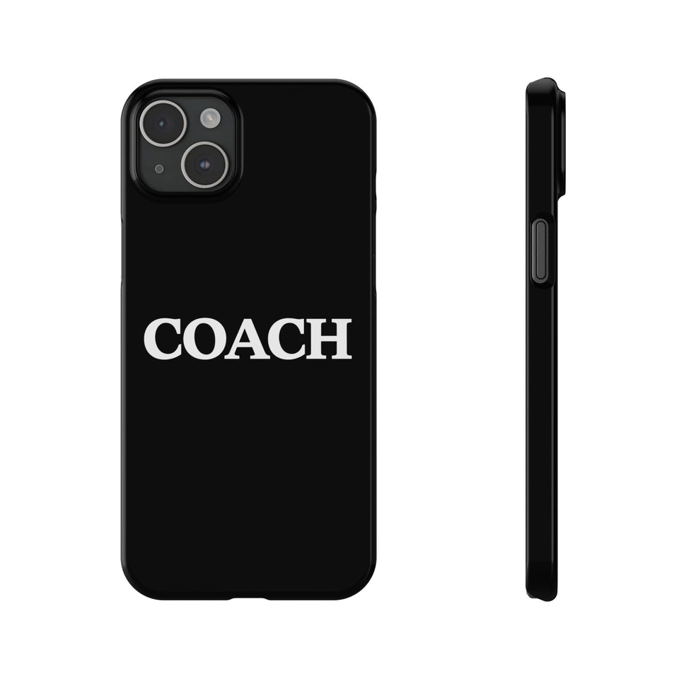 Premium Coach iPhone Case | Coach Gifts Slim Phone Cases