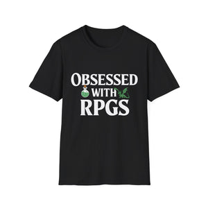 Obsessed With RPGs Shirt | Role Playing Game Gift | RPG Merchandise | RPG Gifts Presents Unisex T-Shirt Obsessed With RPGs Shirt | Role Playing Game Gift | RPG Merchandise | RPG Gifts Presents Unisex T-Shirt