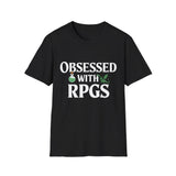 Obsessed With RPGs Shirt | Role Playing Game Gift | RPG Merchandise | RPG Gifts Presents Unisex T-Shirt Obsessed With RPGs Shirt | Role Playing Game Gift | RPG Merchandise | RPG Gifts Presents Unisex T-Shirt