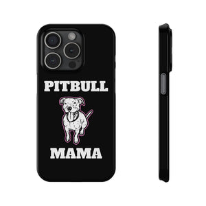 Premium Pitbull Mama 2 iPhone Case | Pitbull Gifts Slim Phone Cases Premium Pitbull Mama 2 iPhone Case | Pitbull Gifts Slim Phone Cases