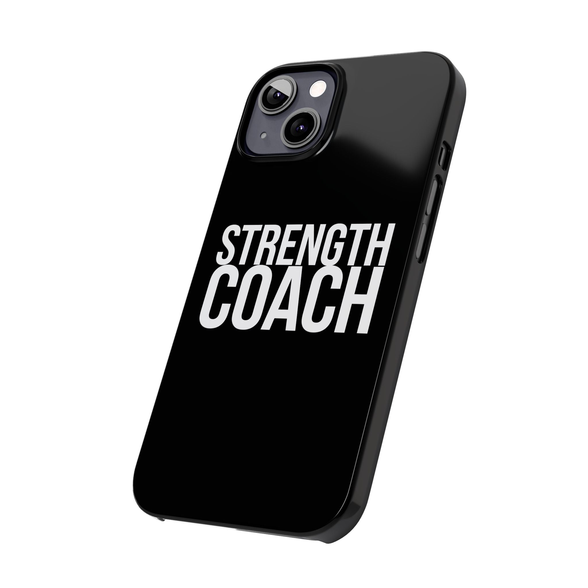 Premium Strength Coach iPhone Case | Strength Coach Gifts Slim Phone Cases