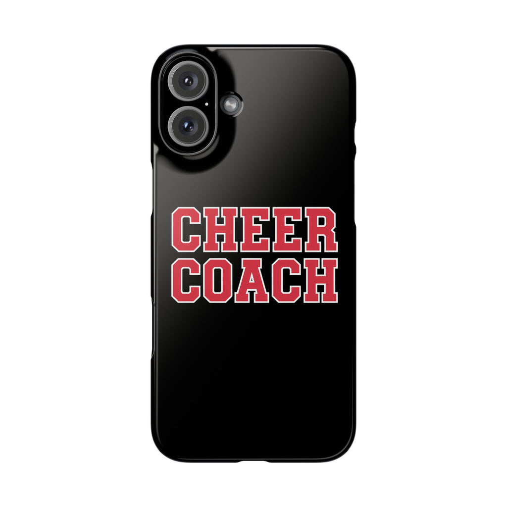 Premium Cheer Coach iPhone Case | Cheer Coach Gifts Slim Phone Cases