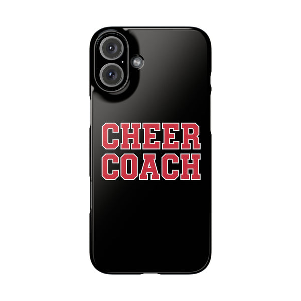 Premium Cheer Coach iPhone Case | Cheer Coach Gifts Slim Phone Cases