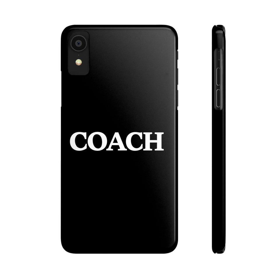 Premium Coach iPhone Case | Coach Gifts Slim Phone Cases