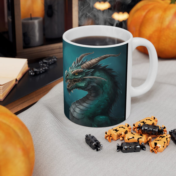 Fantasy Dragon RPG Mug | Role Playing Game Gift | Dragon Coffee Mug | RPG Fantasy Gift Ideas Mug 11oz 2