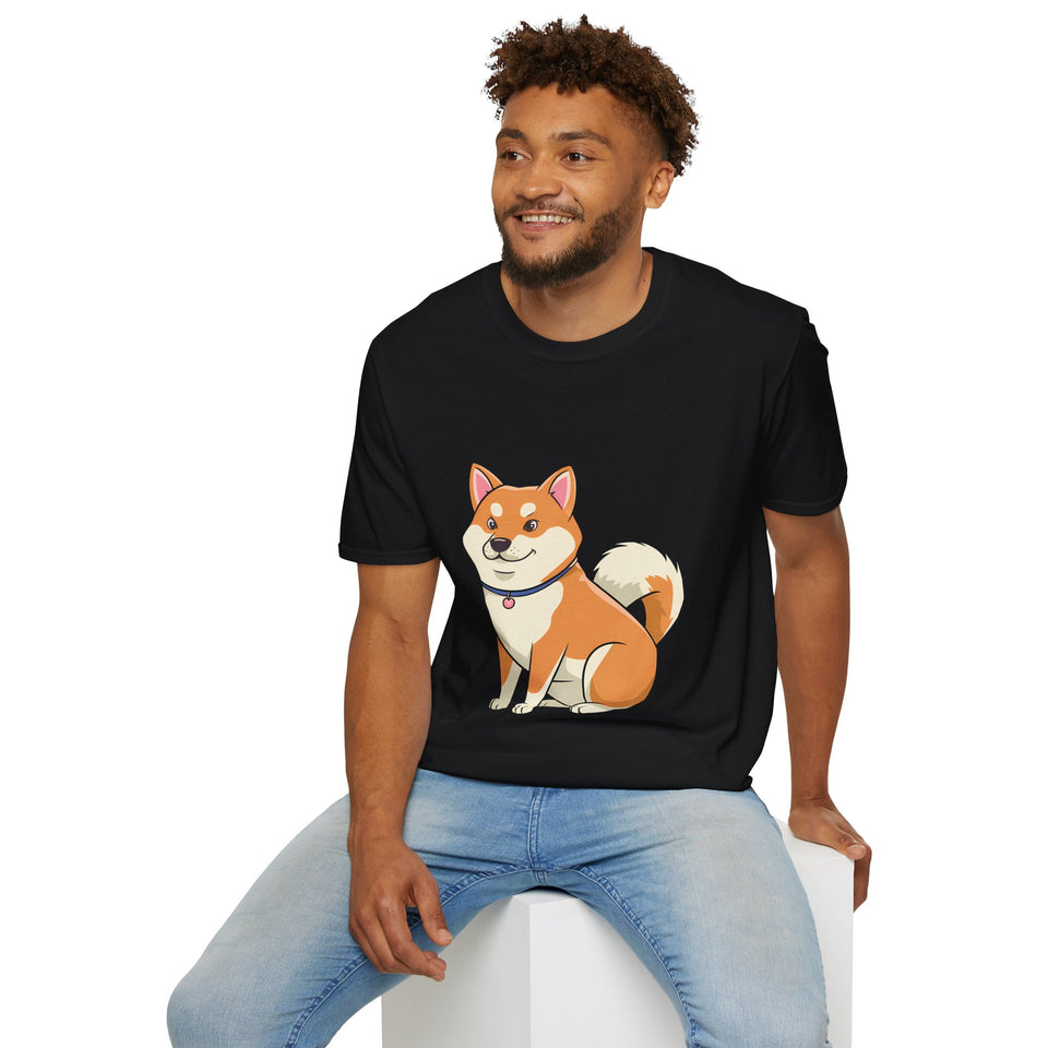 Shiba Inu Shirt | Shibainu Gifts | Shiba Merchandise | Cute Dodge Presents Unisex T-Shirt