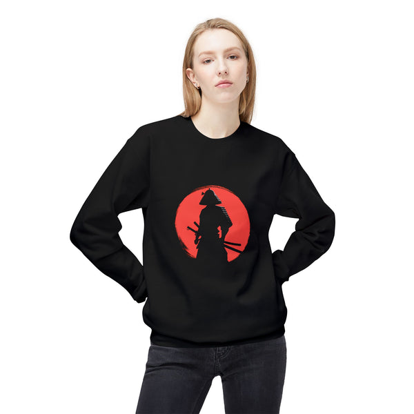Samurai Red Moon Sweatshirt
