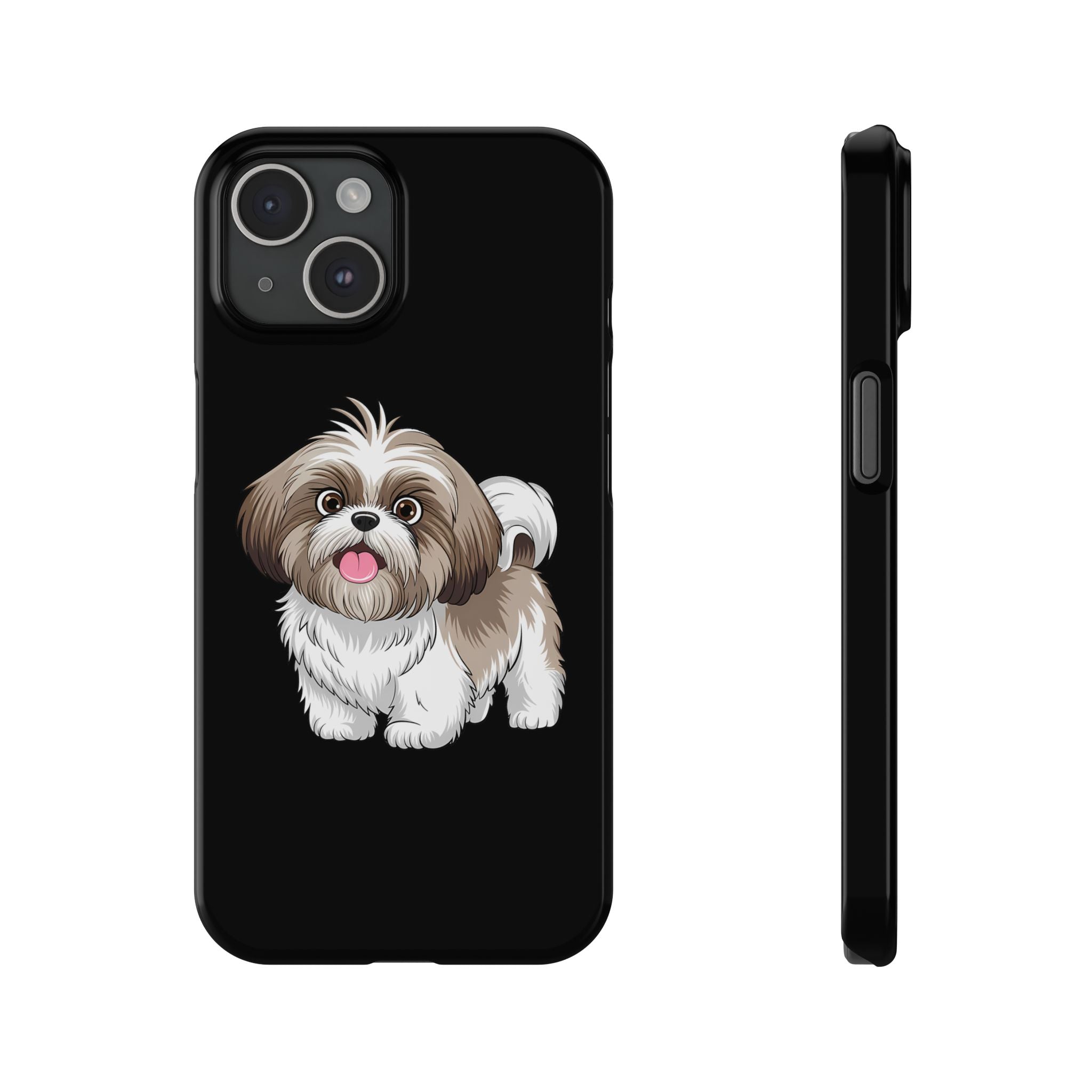 Premium Shih Tzu iPhone Case | Cute Shih Tzu Gifts Slim Phone Cases Secondary image