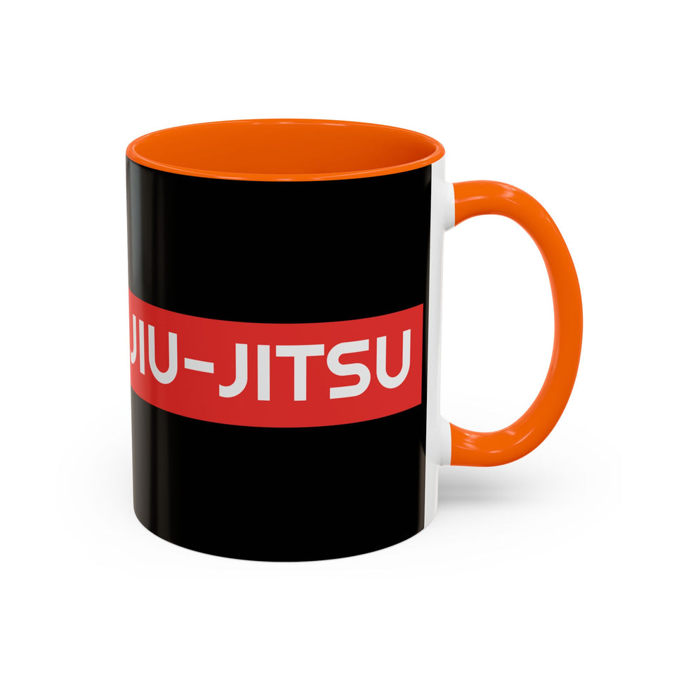 Brazilian Jiu Jitsu Surpassing | BJJ Accent Coffee Mug