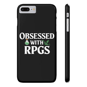 Premium Obsessed With RPGs iPhone Case | Role Playing Game Slim Phone Cases Premium Obsessed With RPGs iPhone Case | Role Playing Game Slim Phone Cases
