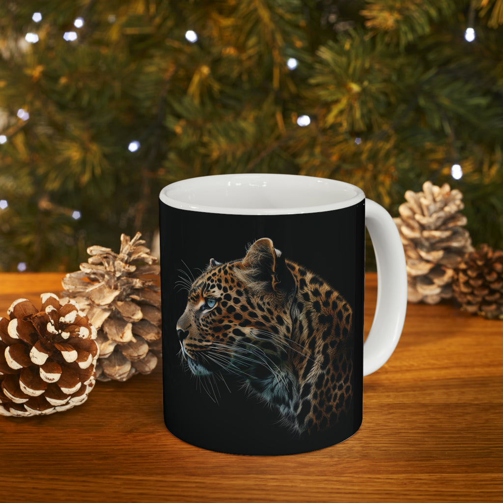 Leopard Mug | Leopard Coffee Mug | Cute Leopard Gift | Leopard Presents | Leopard Mug 1 11oz