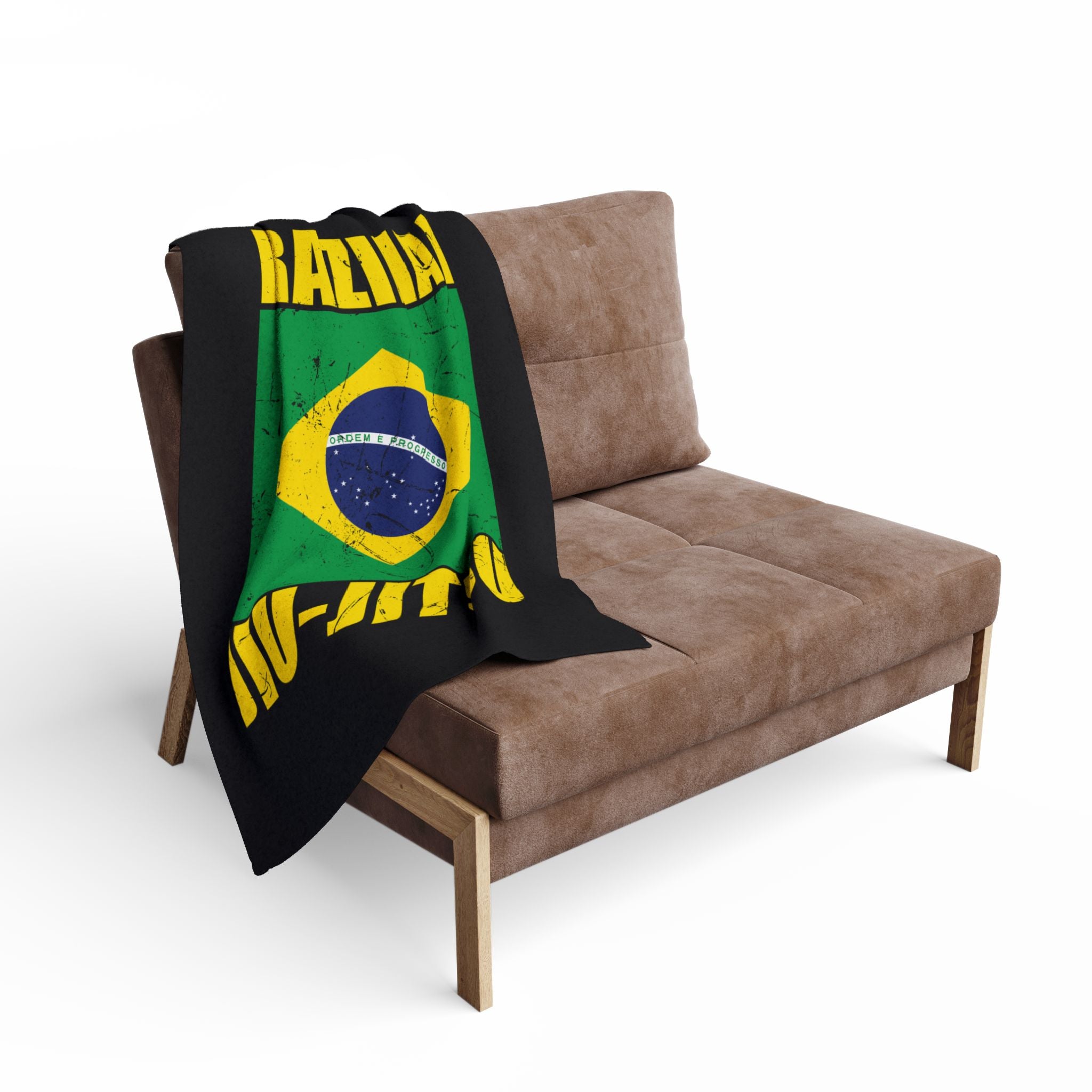 Brazilian Jiu Jitsu Blanket | Flag BJJ Arctic Fleece Blanket Main image