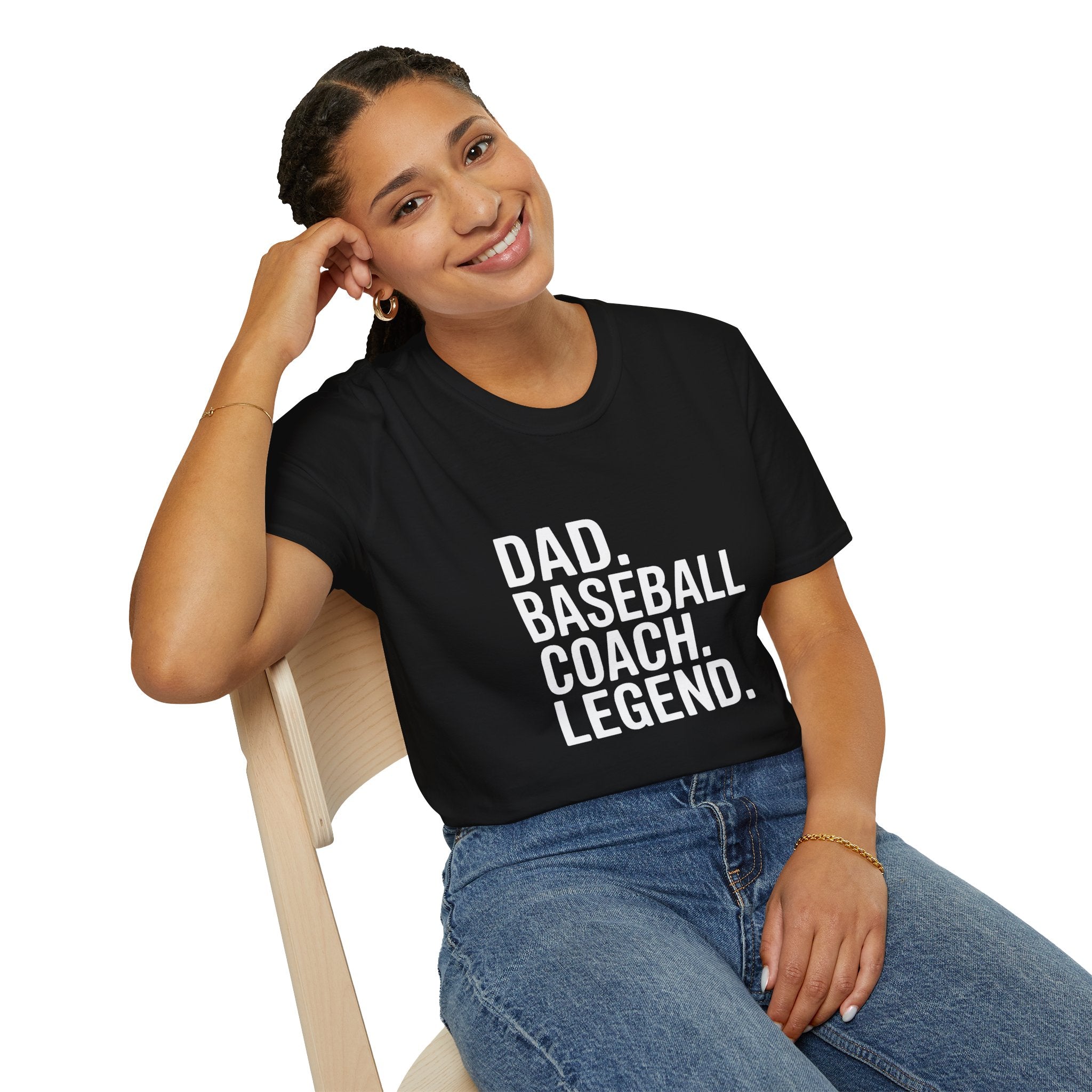 Dad Baseball Coach Legend Gift T-Shirt