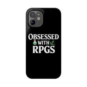 Premium Obsessed With RPGs iPhone Case | Role Playing Game Slim Phone Cases Premium Obsessed With RPGs iPhone Case | Role Playing Game Slim Phone Cases