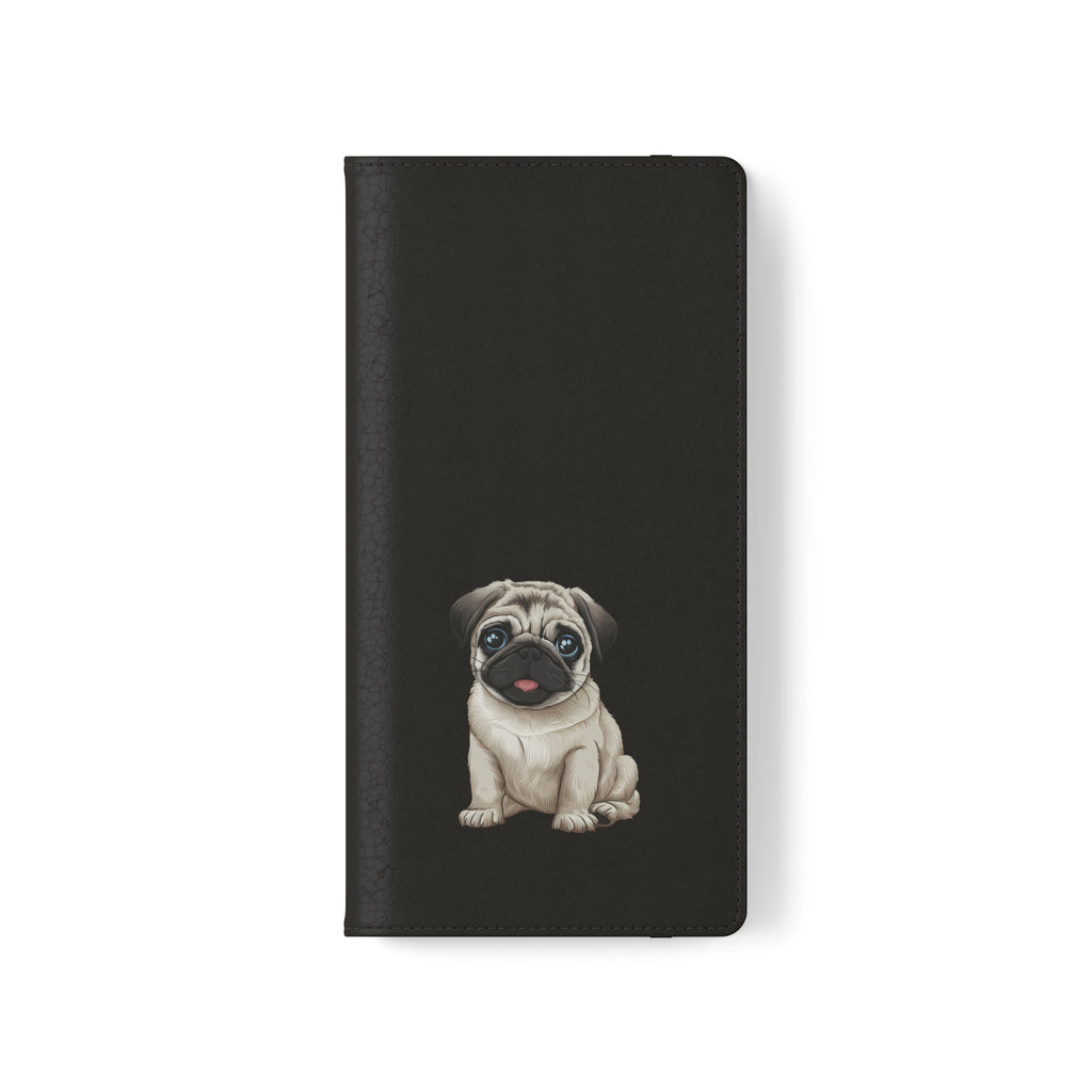 Pug iPhone & Samsung Wallet Phone Case | Pug Flip Cases