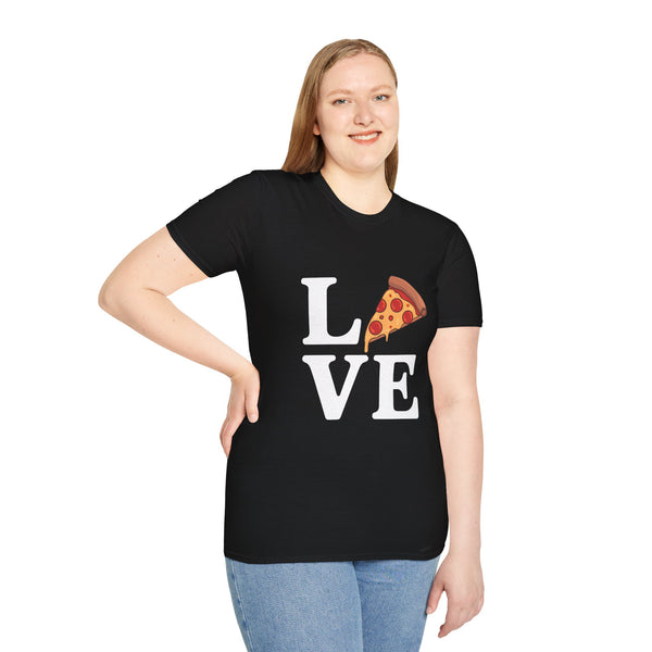 Pizza Lover Unisex T-Shirt - Love Pizza Design