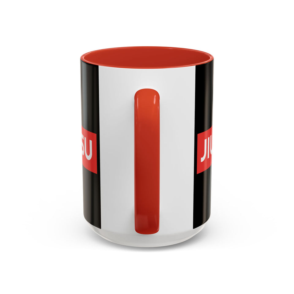 Brazilian Jiu Jitsu Surpassing | BJJ Accent Coffee Mug