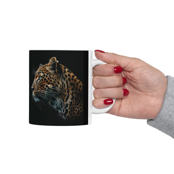 Leopard Mug | Leopard Coffee Mug | Cute Leopard Gift | Leopard Presents | Leopard Mug 1 11oz