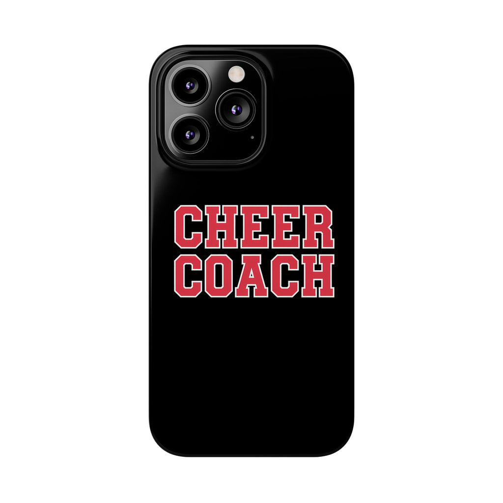 Premium Cheer Coach iPhone Case | Cheer Coach Gifts Slim Phone Cases