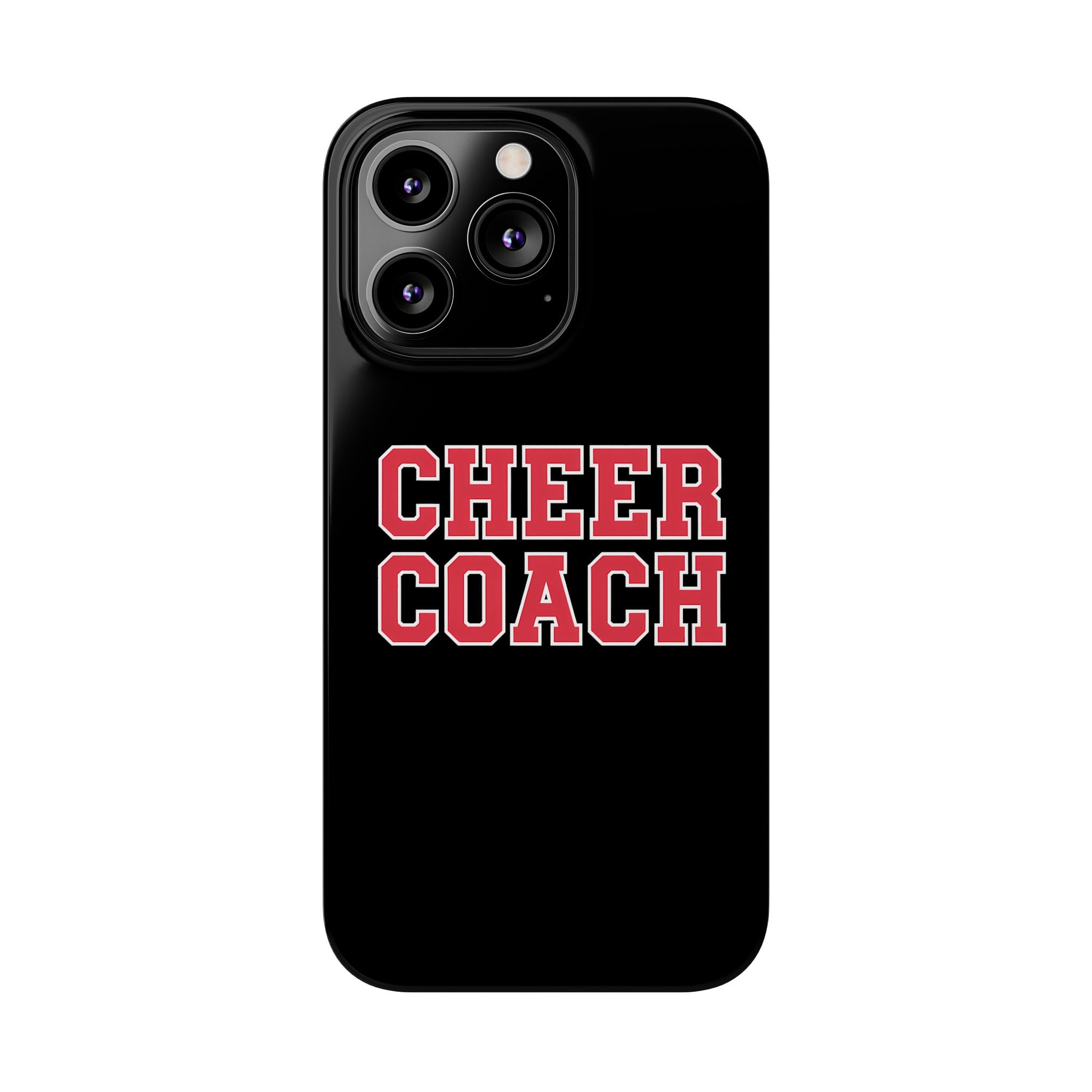 Premium Cheer Coach iPhone Case | Cheer Coach Gifts Slim Phone Cases