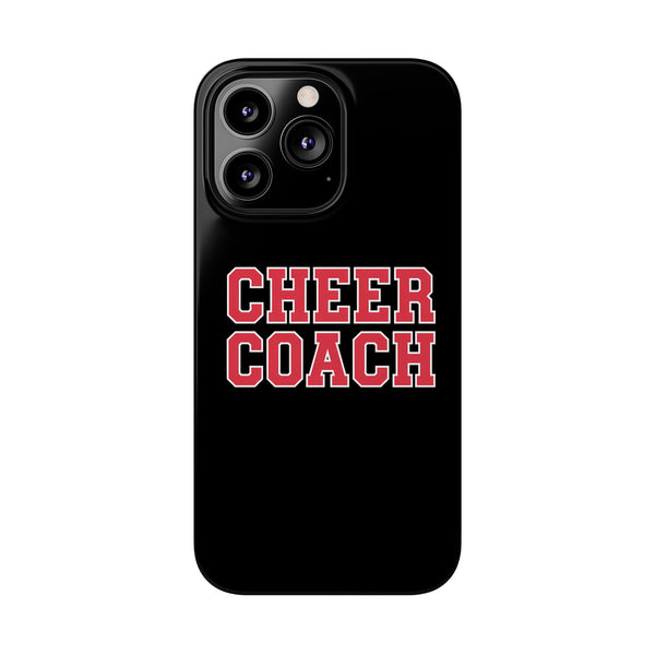 Premium Cheer Coach iPhone Case | Cheer Coach Gifts Slim Phone Cases