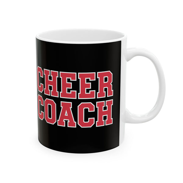 Cheer Coach Cheerleading Coach 2 Ceramic Mug | Cheerleading Coach Gifts (11oz)
