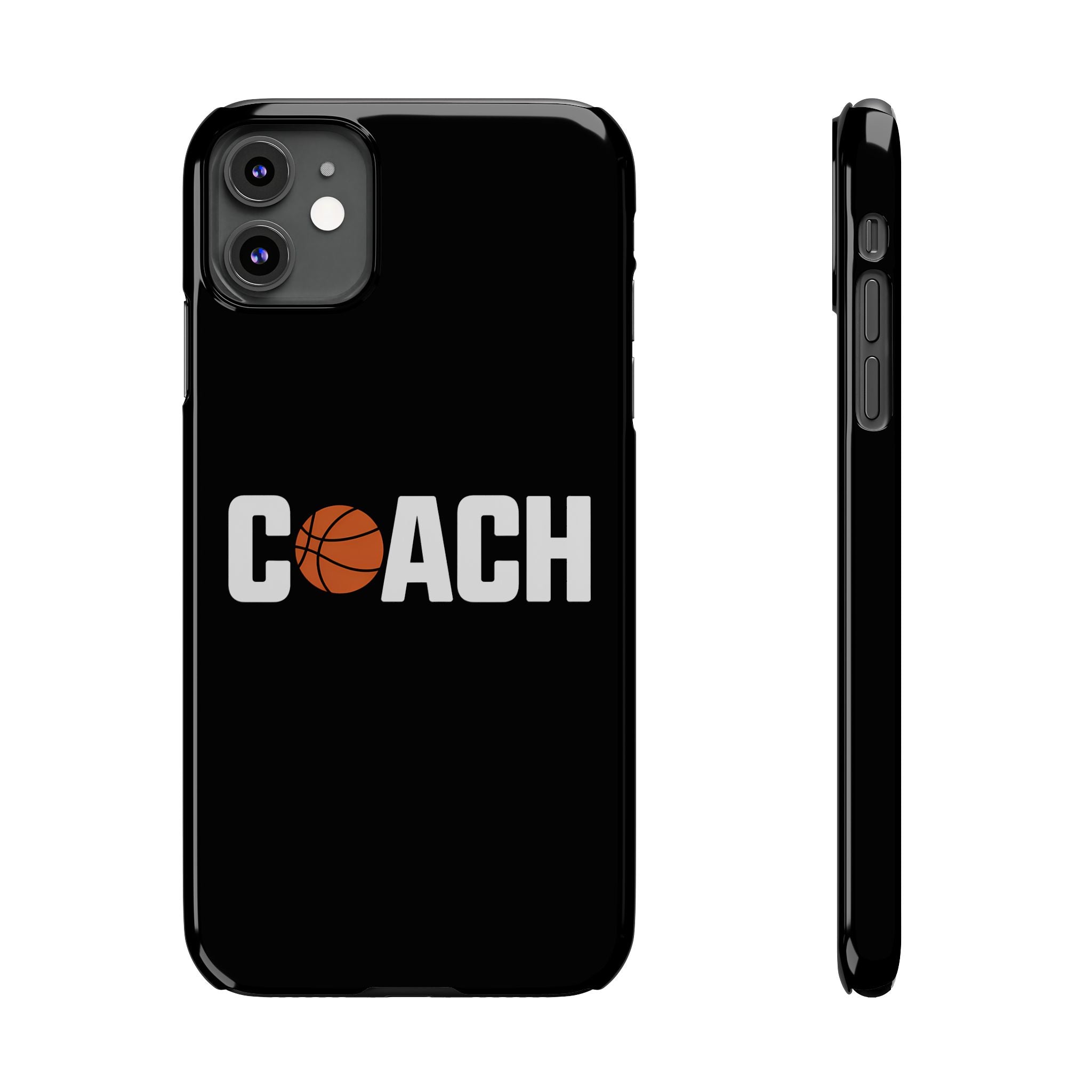 Premium Basketball Coach iPhone Case | Basketball Coach Gifts Slim Phone Cases
