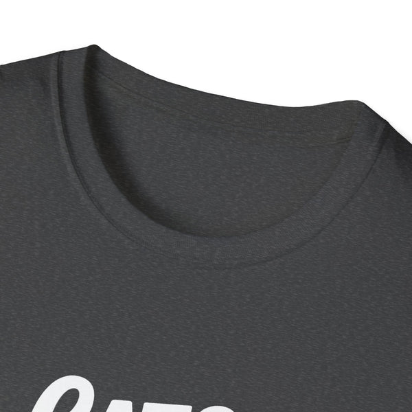 Cats, Books & Coffee T-Shirt — Cozy Reading Tee for Cat Lovers