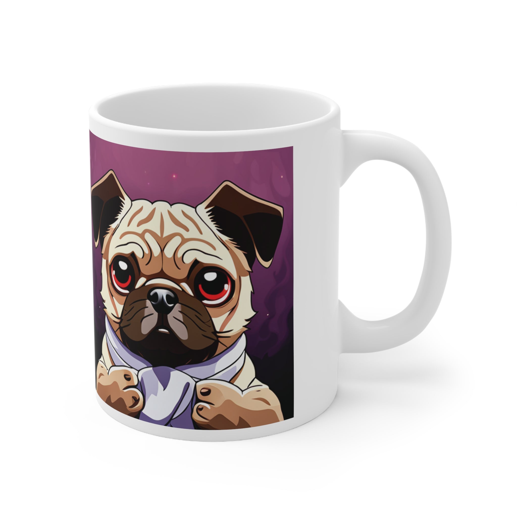 Pug Mug | Pug Gift | Ceramic Pug Mug 11oz Main image