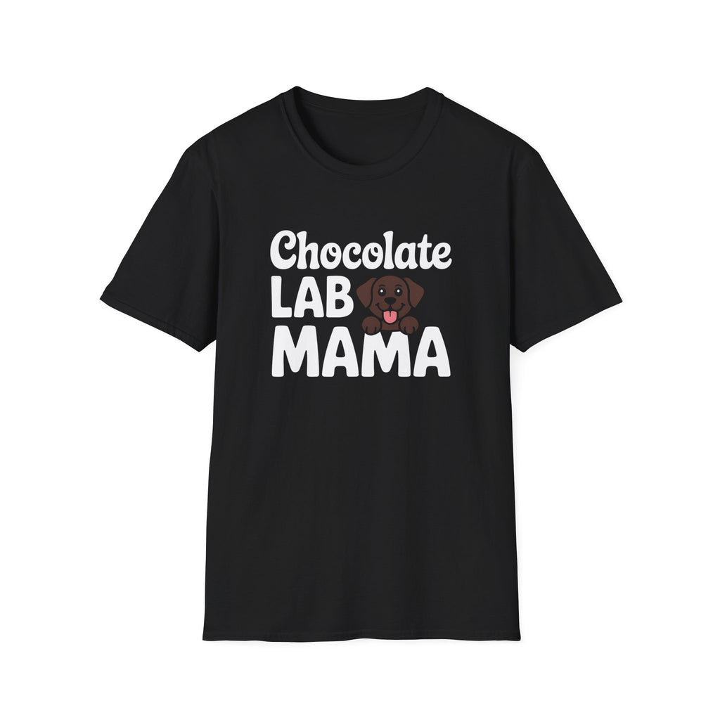 Chocolate Lab Mama T-Shirt - Chocolate Labrador Shirt