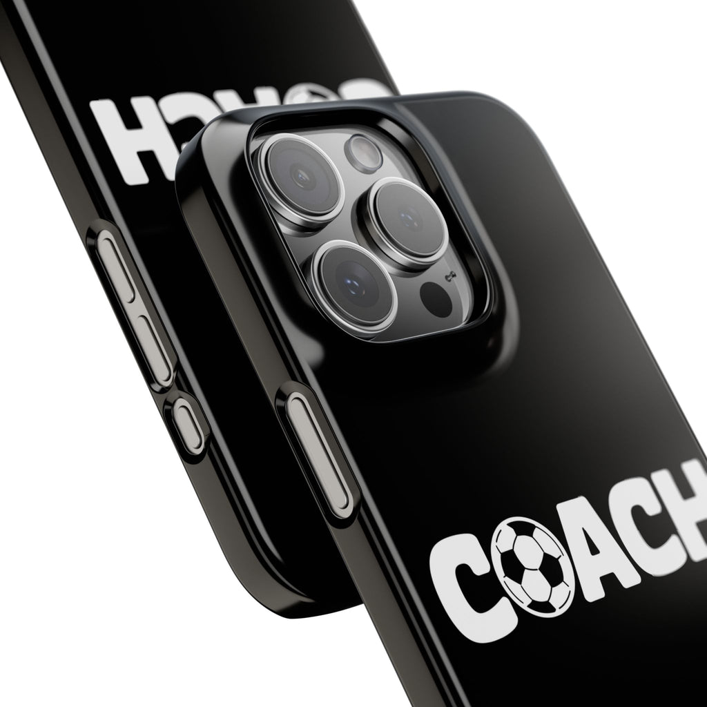 Premium Soccer Coach iPhone Case | Soccer Coach Gifts Slim Phone Cases