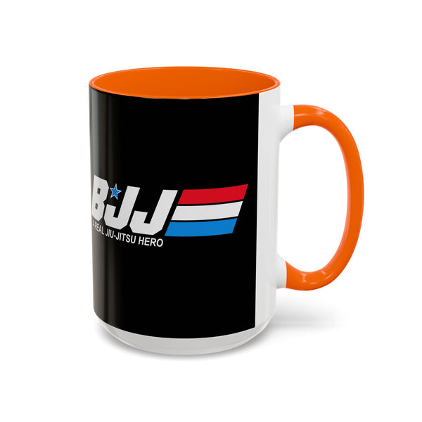 Brazilian Jiu Jitsu A Real Jiu-Jitsu Hero | BJJ Accent Coffee Mug