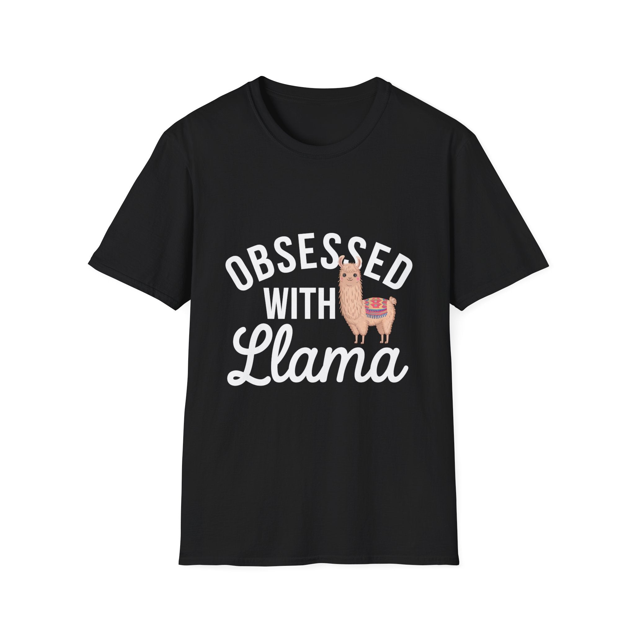 Obsessed With Llama - Cute Llamas Shirt | Llama Gifts | Llamas Merchandise Unisex T-Shirt