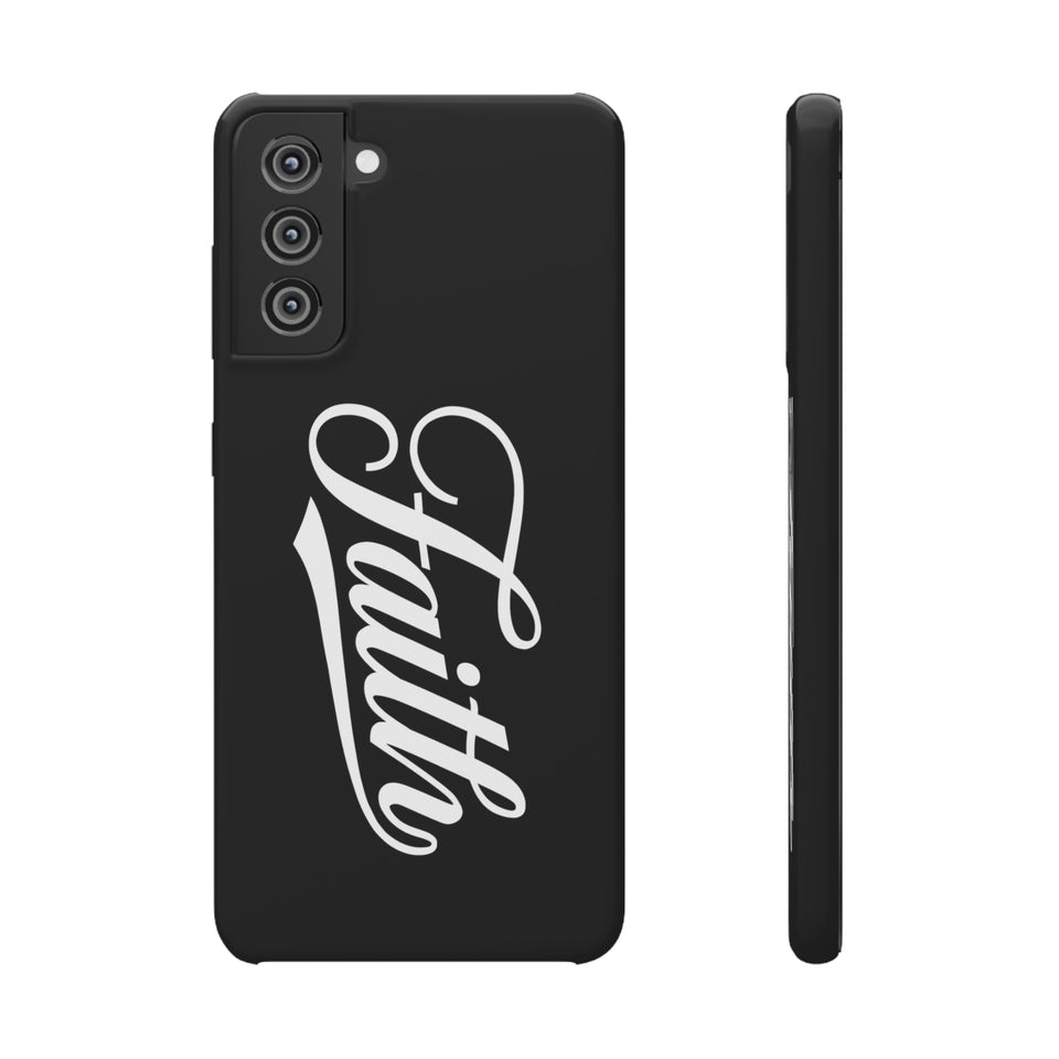 Faith In Jesus iPhone Christian Religion Phone Case | Jesus Faith Cross Phone Case | Faith Christian Cross iPhone & Samsung Galaxy Snap Cases