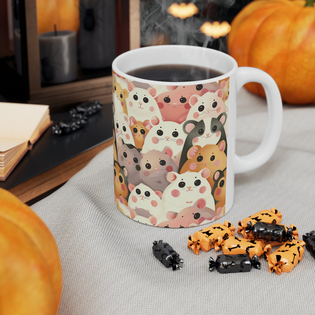 Funny Hamster Mug  | Kawaii Hamster Mom Coffee Mug | Cute Hamster Gift Coffee Mug 11oz