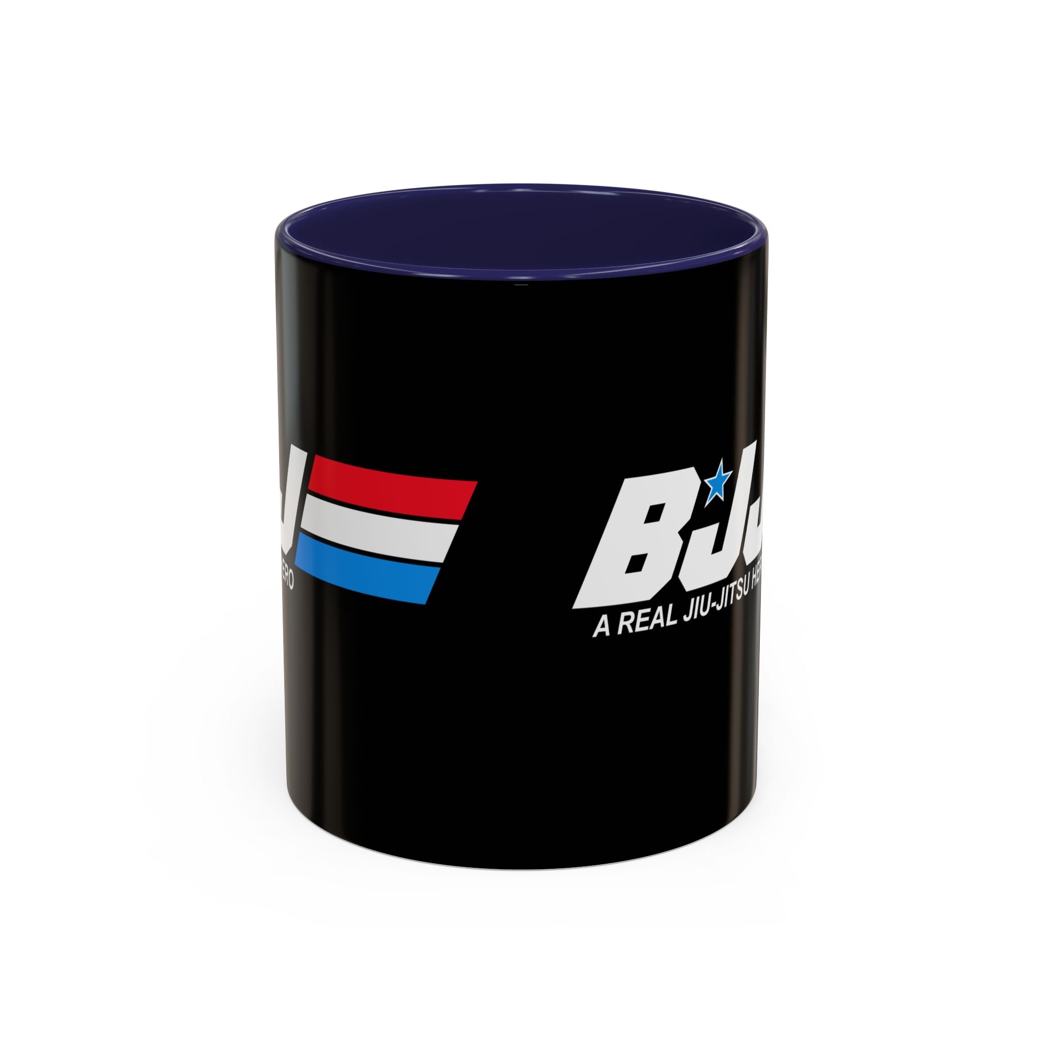 Brazilian Jiu Jitsu A Real Jiu-Jitsu Hero | BJJ Accent Coffee Mug Secondary image