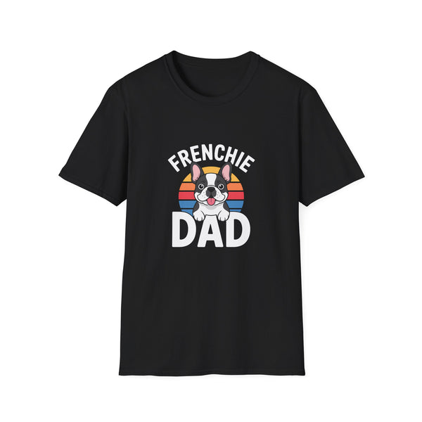 Frenchie Dad T-Shirt French Bulldog Dad Graphic Tee