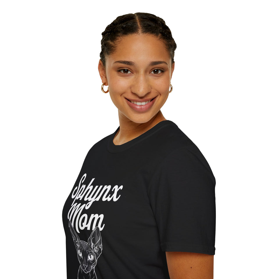 Sphynx Mom Shirt | Cute Sphynx Cat Gift | Unisex Sphynx Cat Present T Shirt