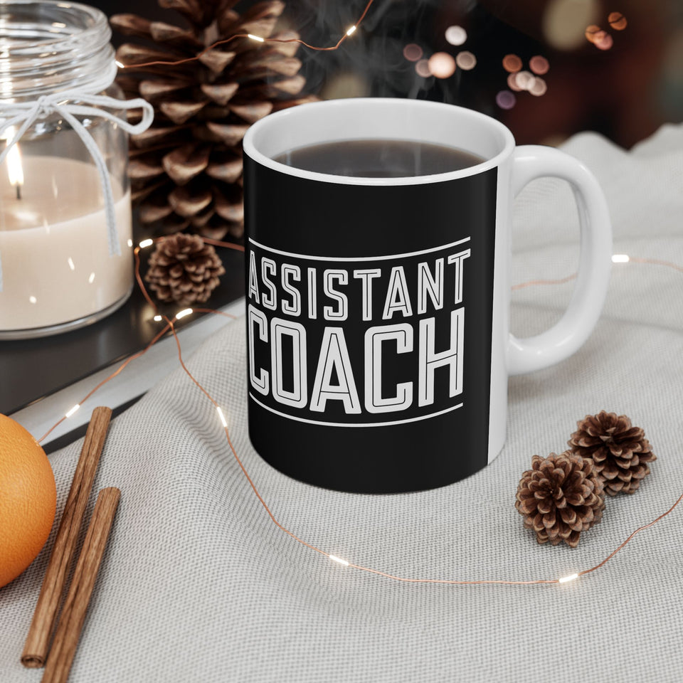 Assistant Coach Ceramic Mug | Cool Assistant Coach Gifts (11oz)