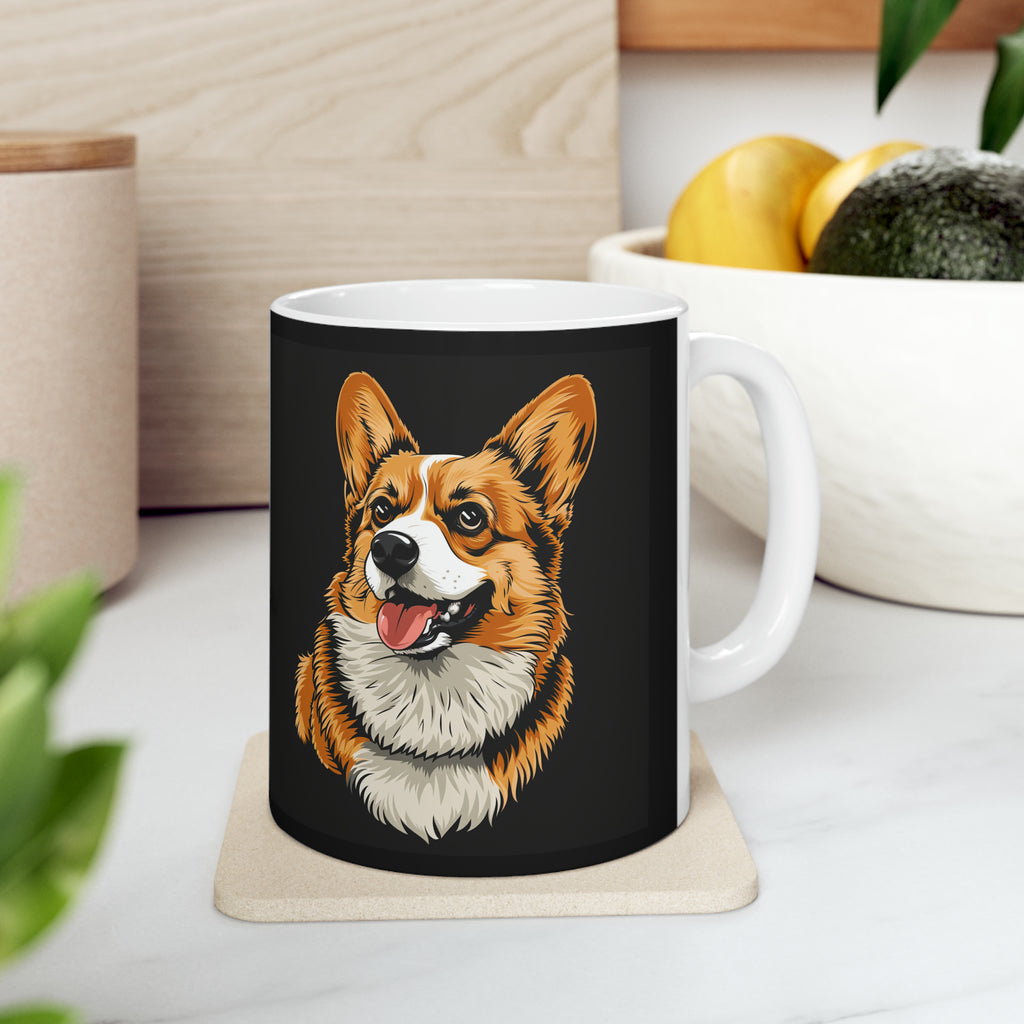 Cute Corgi Mug | Corgi Coffee Mug | Cute Corgi Gift | Funny Corgi Presents | Corgi Mug 1 11oz