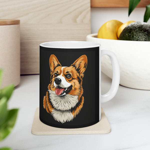 Cute Corgi Mug | Corgi Coffee Mug | Cute Corgi Gift | Funny Corgi Presents | Corgi Mug 1 11oz