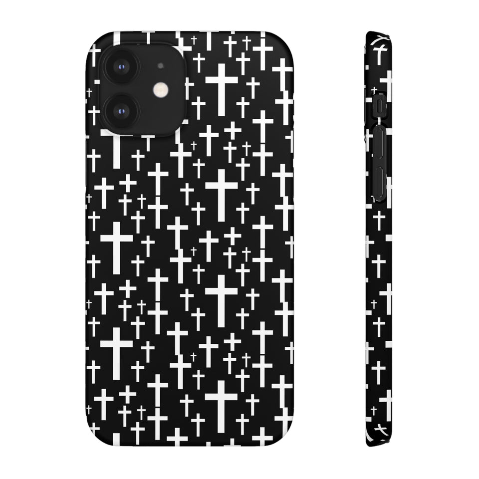 Faith In Jesus iPhone Christian Religion Phone Case | Faith Cross Phone Case | Christian Cross iPhone & Samsung Galaxy Snap Cases