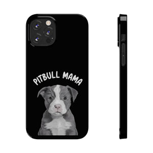 Premium Pitbull Mama iPhone Case | Pitbull Gifts Slim Phone Cases Premium Pitbull Mama iPhone Case | Pitbull Gifts Slim Phone Cases