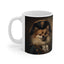 Classical Painting Pomeranian Mug | Pomeranian Coffee Mug | Pomeranian Gifts | Pomeranian Presents | Pomeranian Mug 11oz