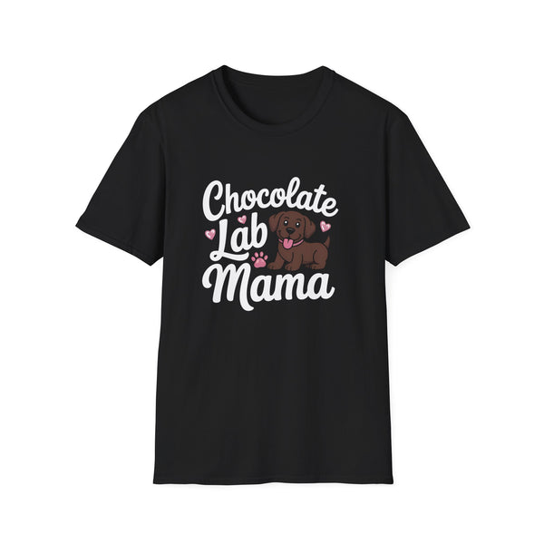 Chocolate Lab Mama T-Shirt - Chocolate Labrador 2 Shirt