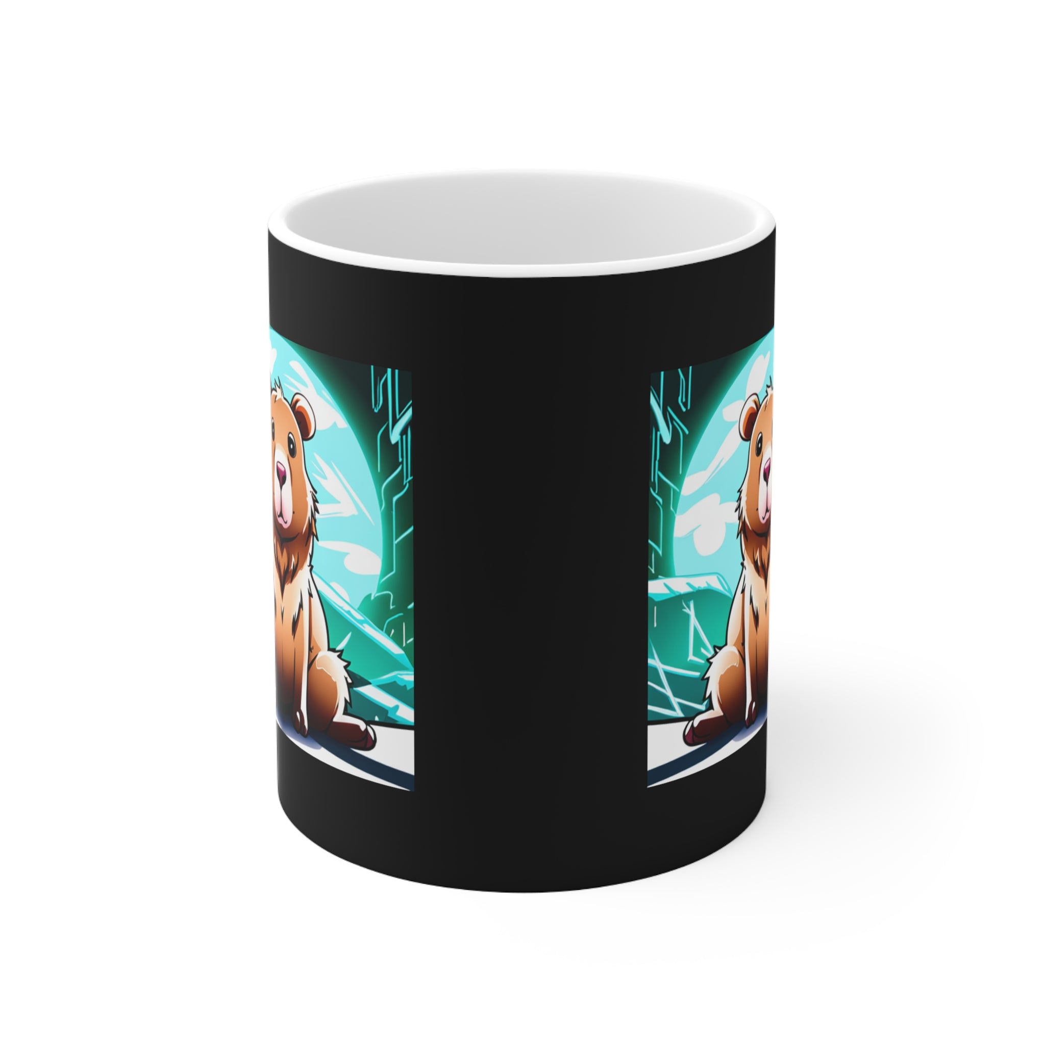 Anime Capybara Mug | Capybara Coffee Mug | Cute Coffee Mug 11oz Secondary image