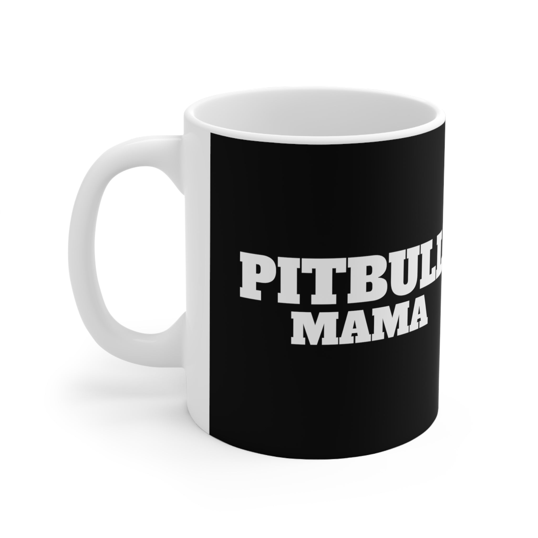 Pitbull Mama Mug 2 | Pomeranian Momma Coffee Mug | Pomeranian Gifts | Pomeranian Presents | Pitbull Mug 11oz Main image