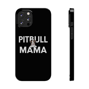 Premium Pitbull Mama 3 iPhone Case | Pitbull Gifts Slim Phone Cases Premium Pitbull Mama 3 iPhone Case | Pitbull Gifts Slim Phone Cases