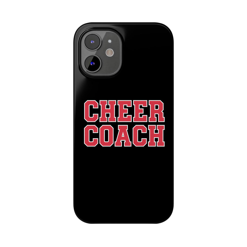 Premium Cheer Coach iPhone Case | Cheer Coach Gifts Slim Phone Cases